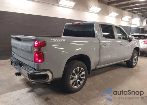 2024 Chevrolet Silverado 1500 4Wd Short Bed Lt With 2Fl from USA, damaged, VIN 1GCPDKEK5RZ358745